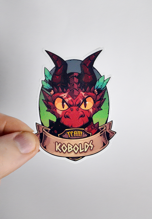 Team Kobolds Sticker