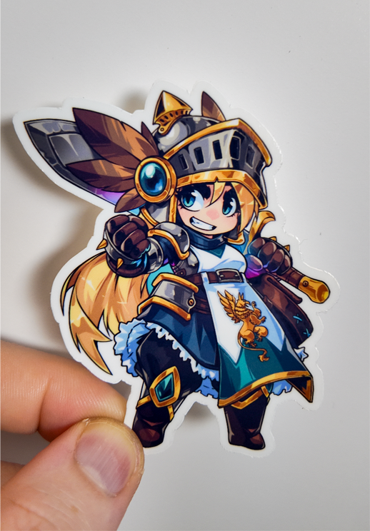 Griffin Knight Sticker