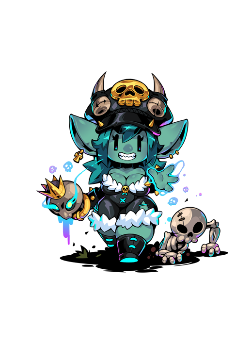 Goblin Necromancer Sticker