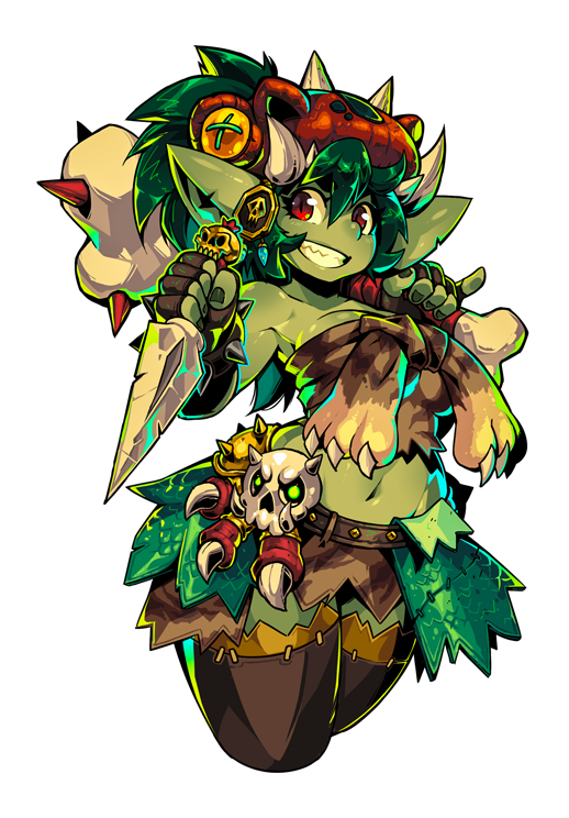 Savage Lands Goblin Girl Print (A5)
