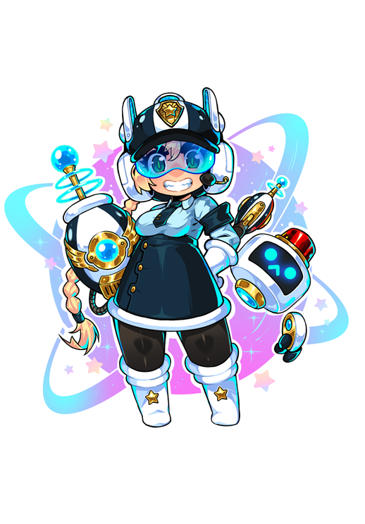 Spacecop Sticker