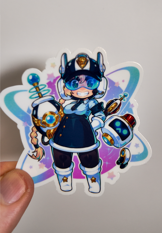 Spacecop Sticker
