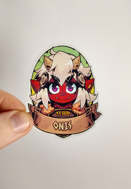 Team Onis Sticker