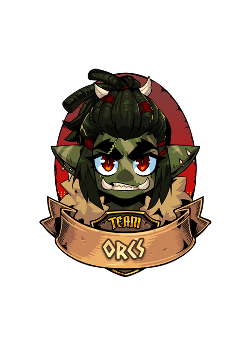 Team Orcs Sticker
