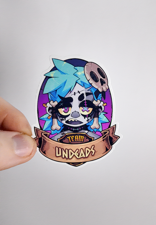 Team Undeads Sticker